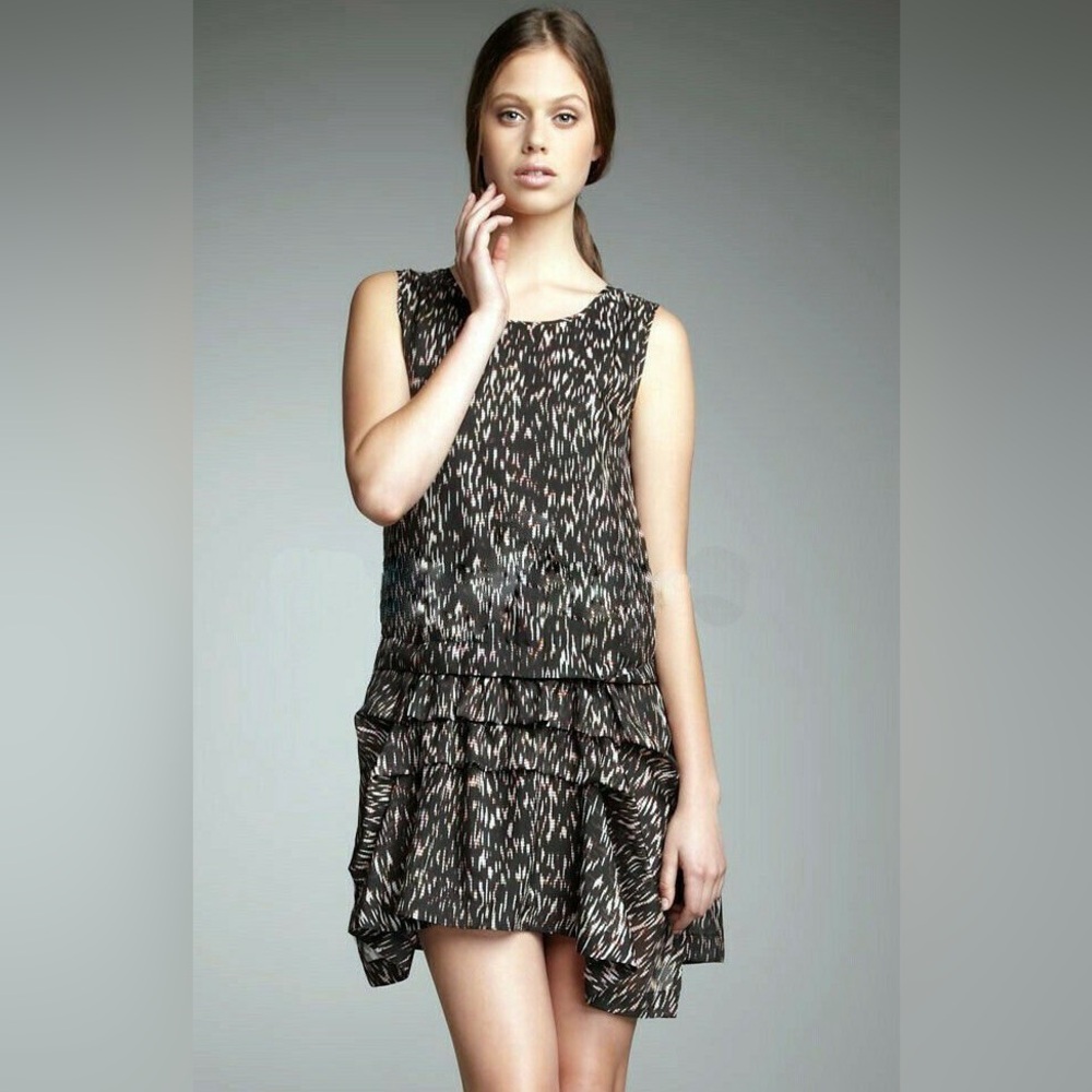 Theory Rikina Flame Sleeveless Dress | Size 8